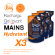 LOT : 3 Recharges gels lavants Mains "Hydratant"