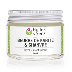 Beurre de karité et Chanvre bio