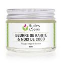 Beurre de karité et Noix de coco bio